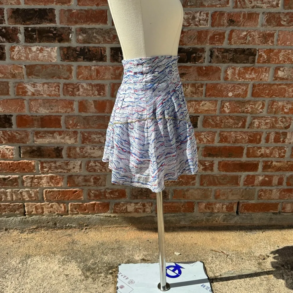 Free People colorful layered glittery Y2K mini skirt / XS/S /Excellent condition - Image 7