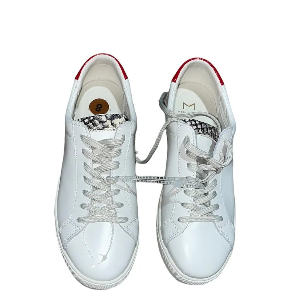 NEW MARC FISHER KELLI LACE UP SNEAKER LEATHER - Image 7
