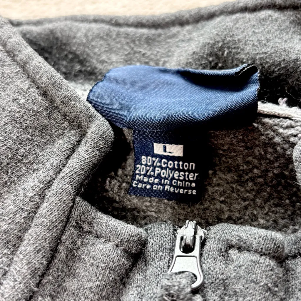 J. America Penn‎ State Vintage NITTANY LIONS University Hoodie Sweatshirt 90s L - Image 10