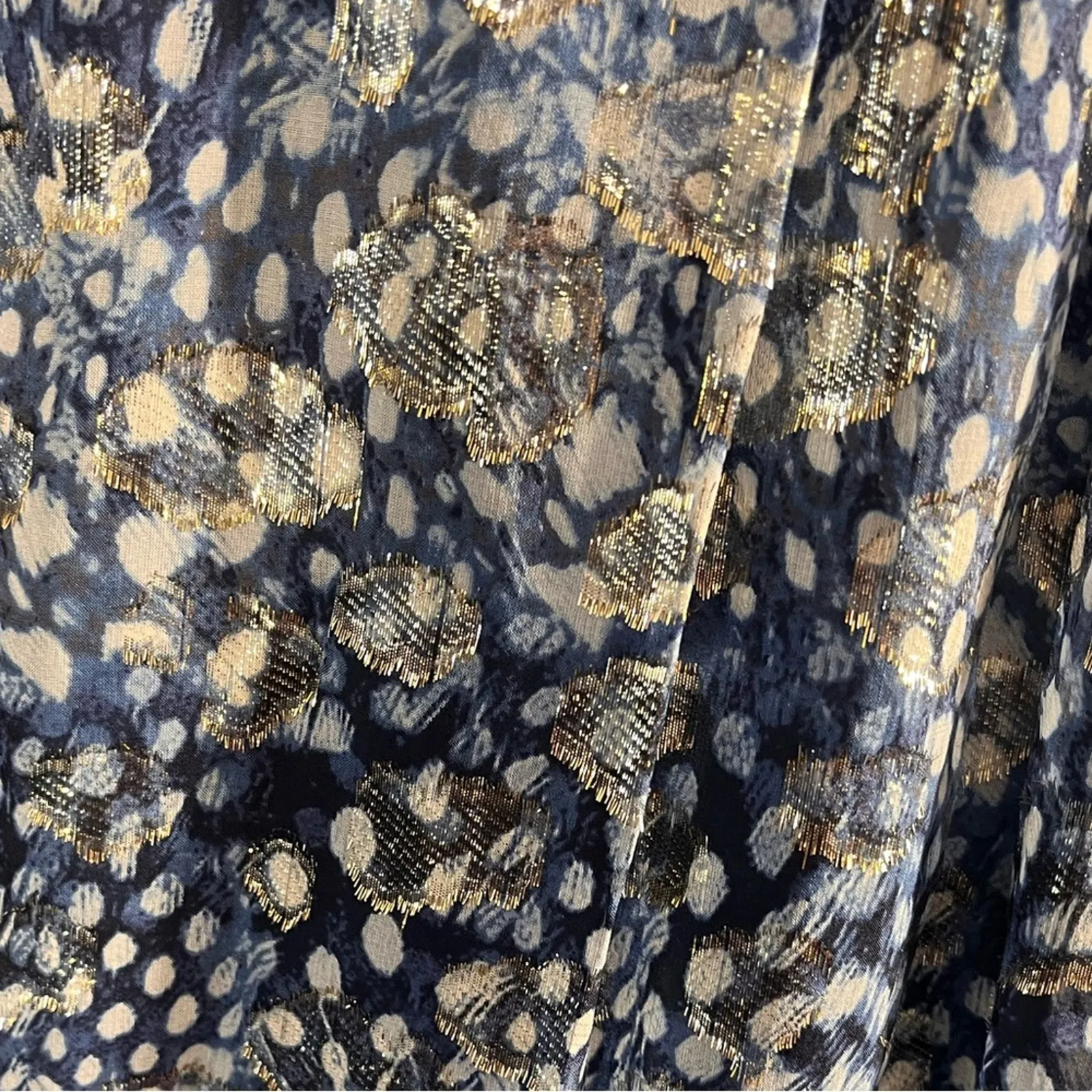 BCBGMAXAZRIA  Blue Maxi Dress Size 8‎ - Image 8