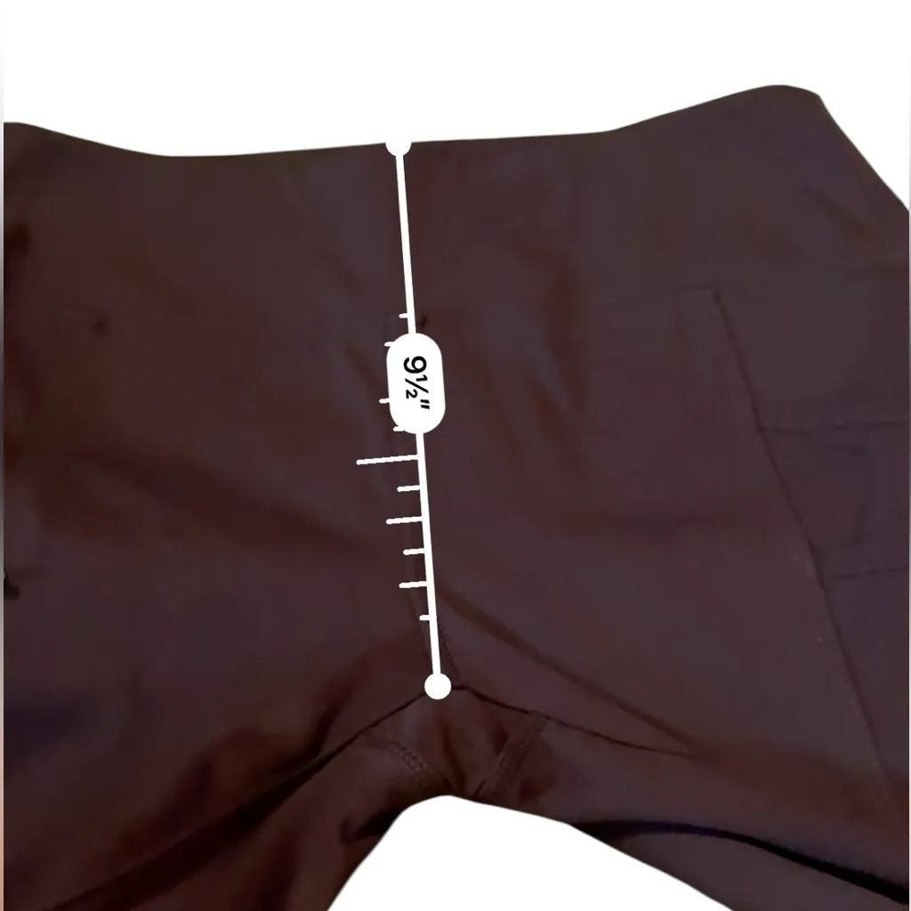 Carhartt Fitted Utility‎ Leggings Women’s Size XS Burgundy Stretch Workwear - Image 7