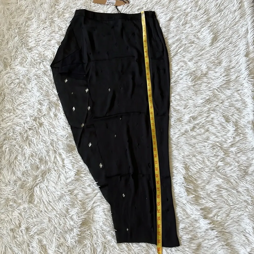 Ksubi Women’s diamond Skirt high low black size Small - Image 7