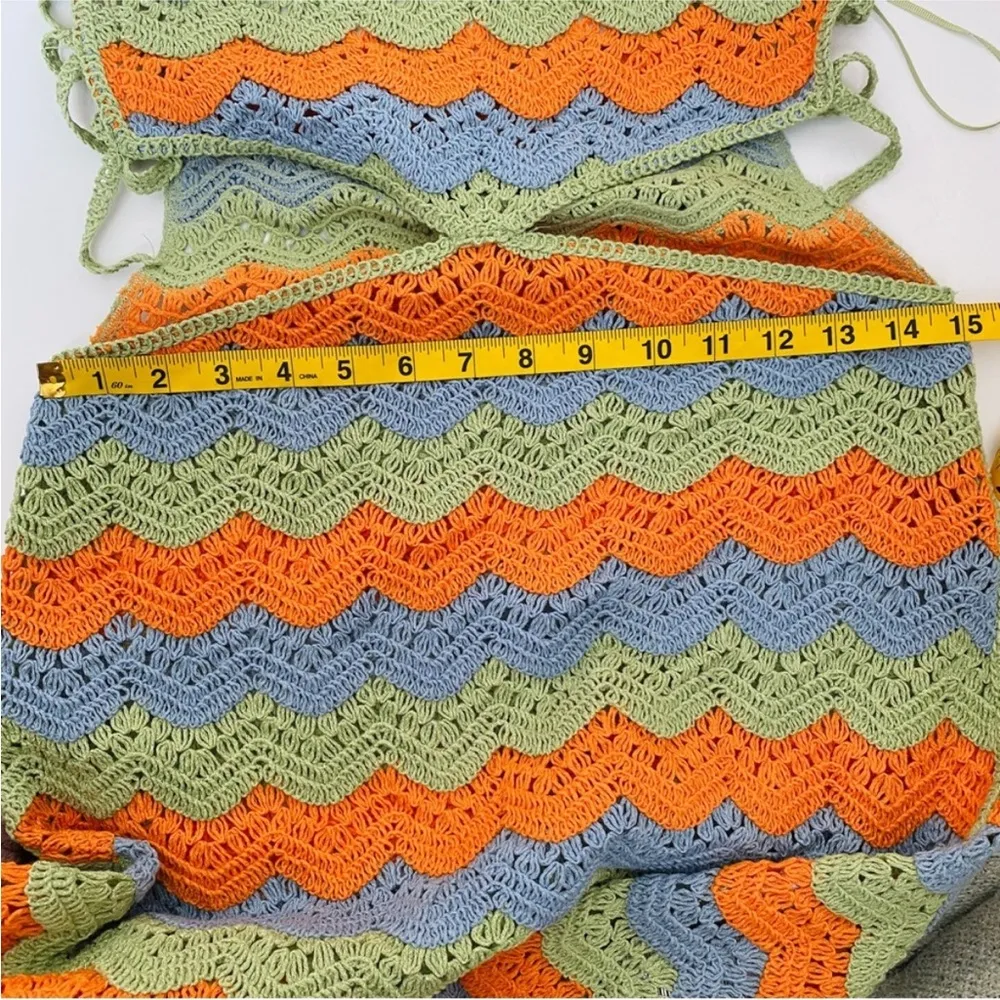 Zara limited edition crochet mini dress BLOGGERS FAVORITE!! - Image 14