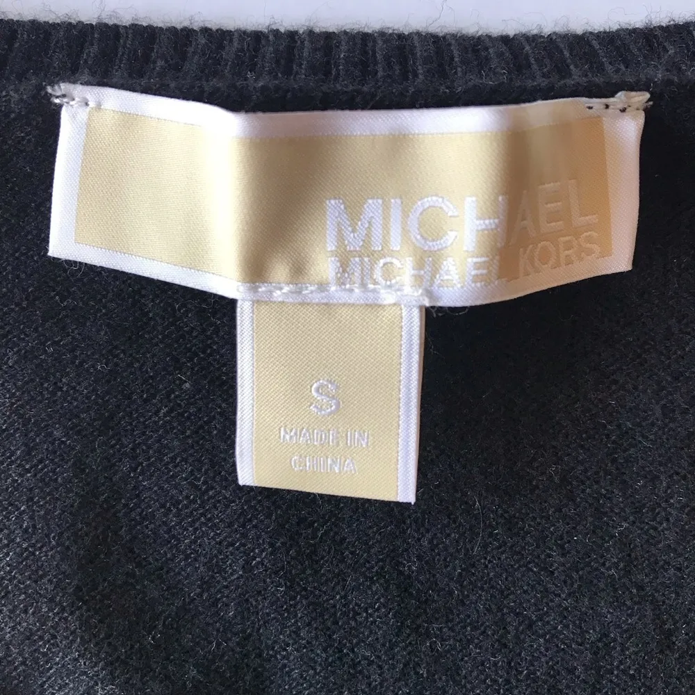MICHAEL Michael Kors Gold Studded Sweater - Image 2