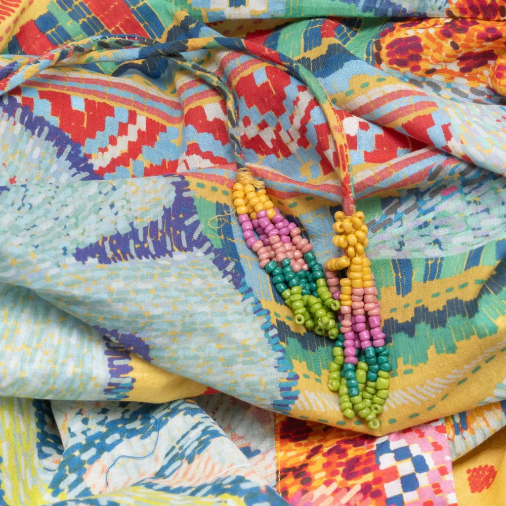 FARM Rio - Summer Tapestry Mini Dress - Image 7