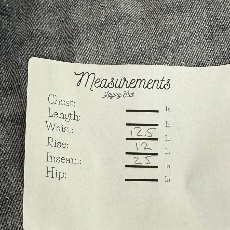 ZARA Wide Leg High Rise Vintage Distressed Cropped Jeans 2 Rinsed Black #3900 - Image 9