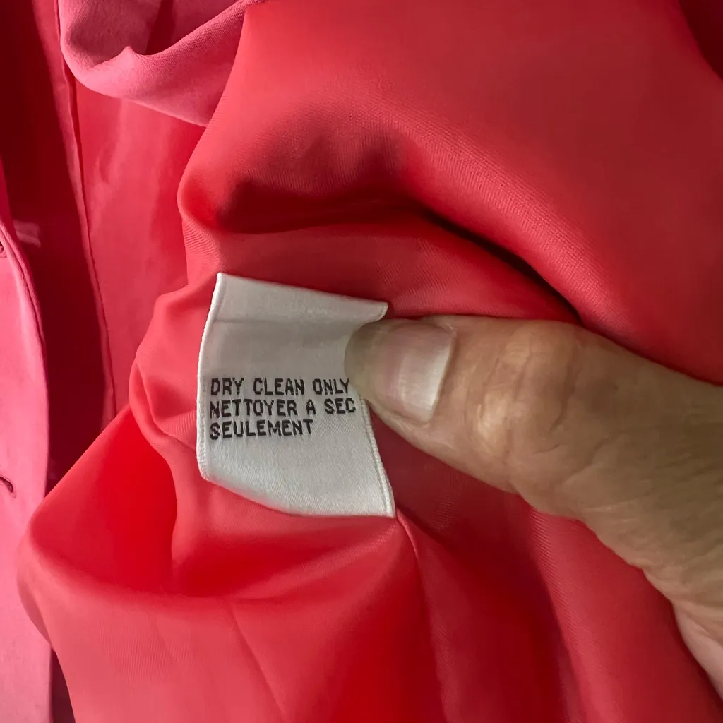 Talbots women’s vintage Vibrant bright Barbie pink size 6 - Image 12