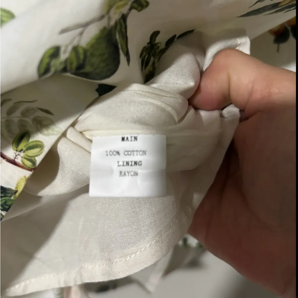 PETAL & PUP MARIELLA OFF SHOULDER MINI DRESS - FLORAL Size XL - Image 6