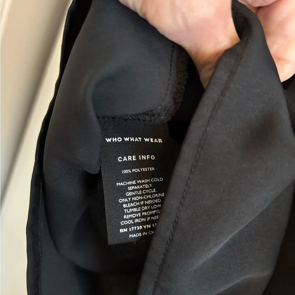 Who What Wear Black Sleeveless Blouse - Image 6