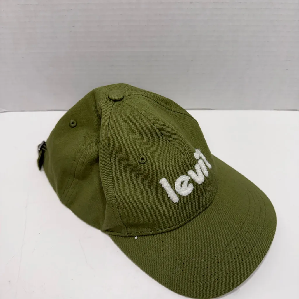 Levi Strauss & Co Unisex Hat – Green – 56 cm / 22 in – 100% Cotton - Image 3