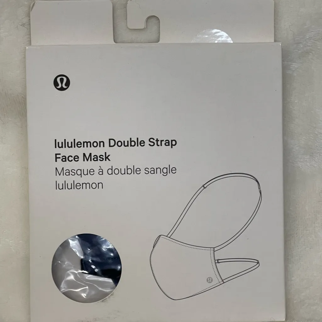 Lululemon Double Strap Face Mask in Blue - Image 3