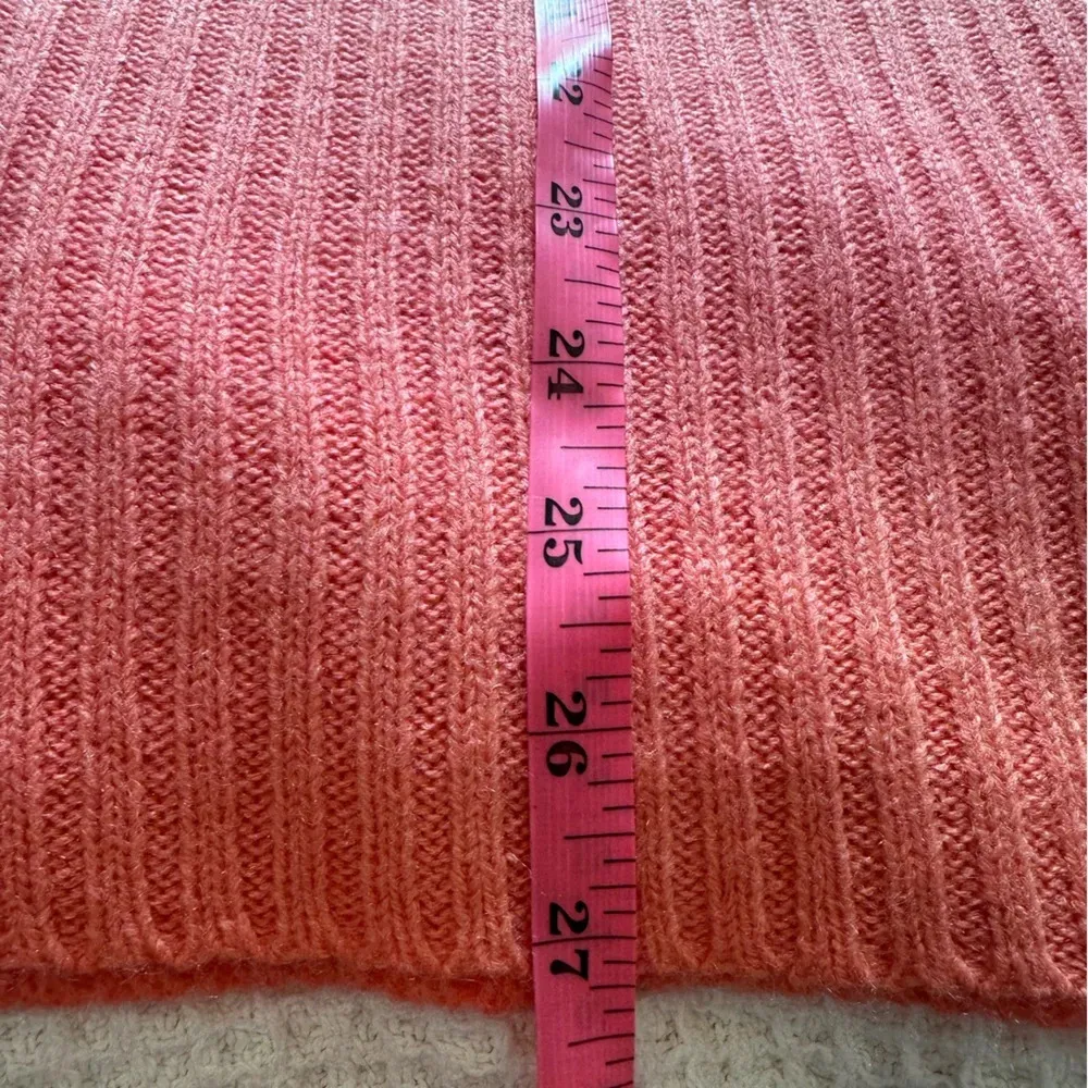 Show Me Your Mumu women’s ombre oversized knit sweater small pink yellow orange - Image 5