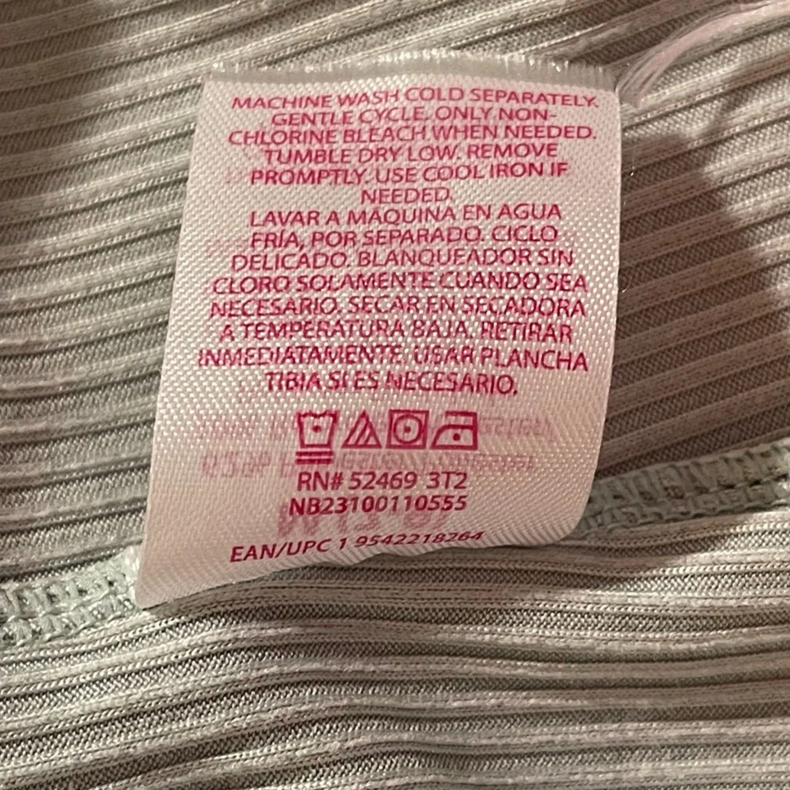 No Boundaries | Light Green Lace Trim Crop Top | Medium (7-9) - Image 8