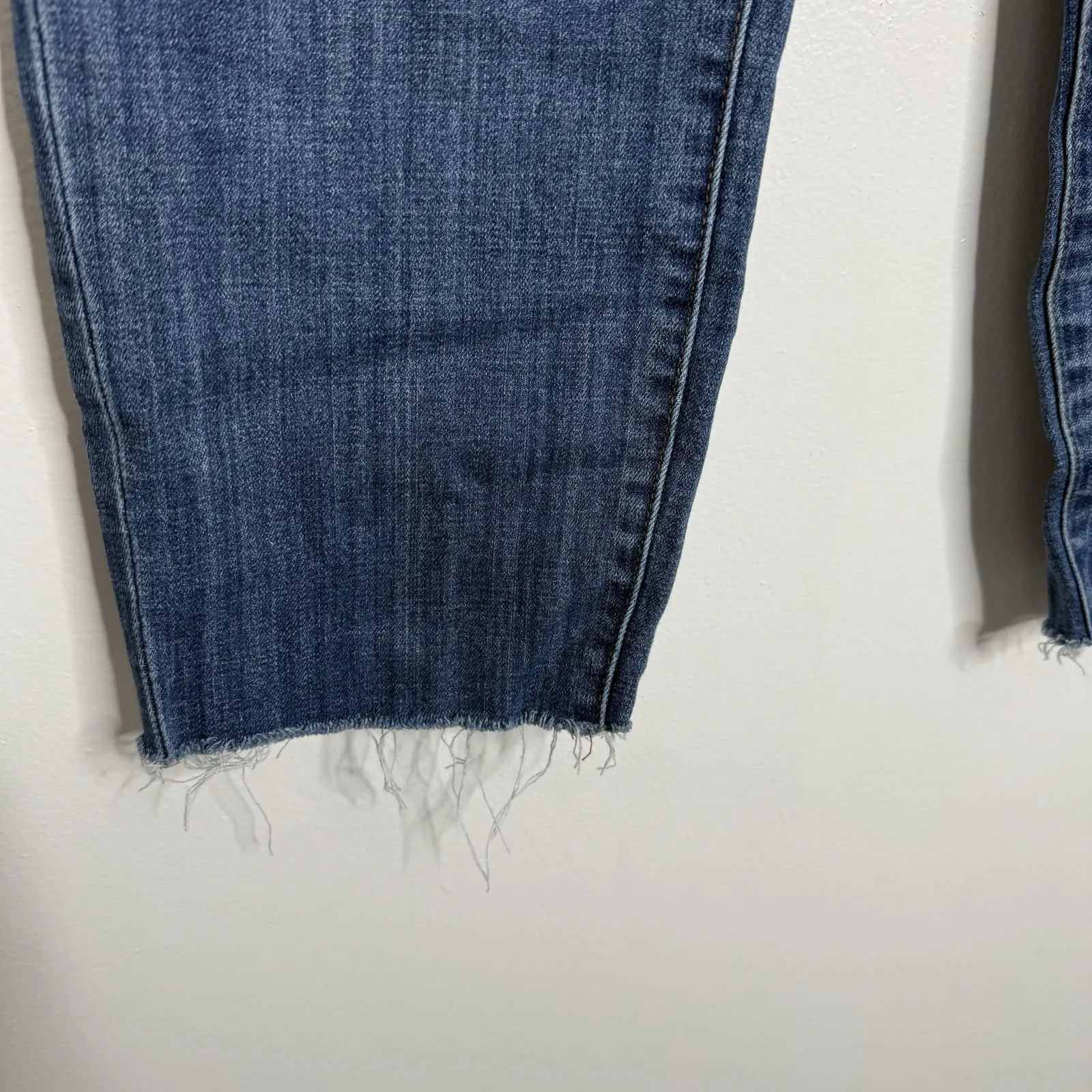 Talbots Flawless Girlfriend Jeans‎ Raw Hem Size 12 - Image 2