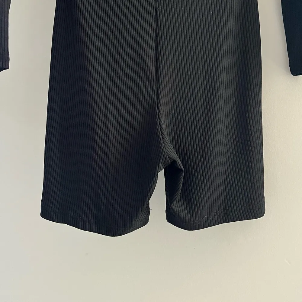 NWT  Black Ribbed Sara Bodysuit - Image 5