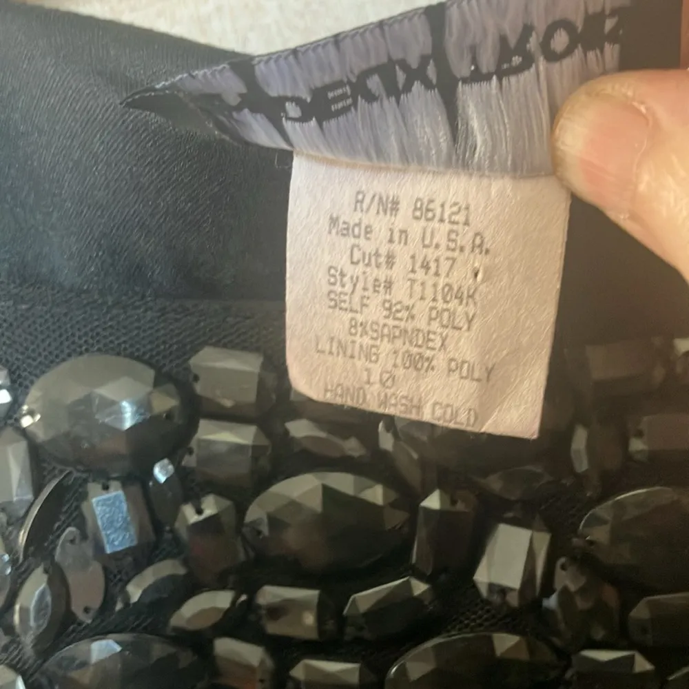 Un Deux Trois Black Embellished top 10 - Image 4