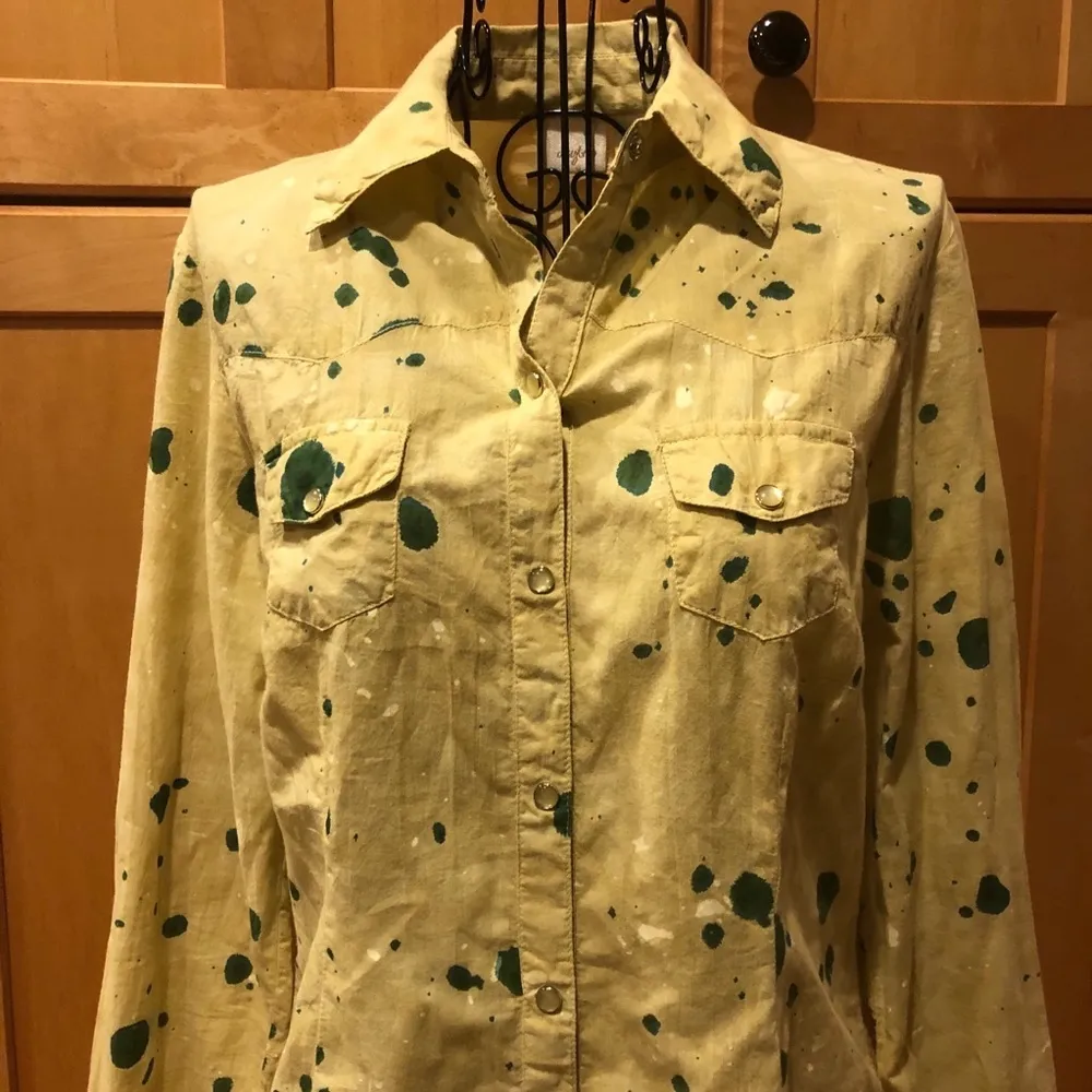 DAYTRIP from Buckle button down Cotton shirt Top size Medium - Image 2