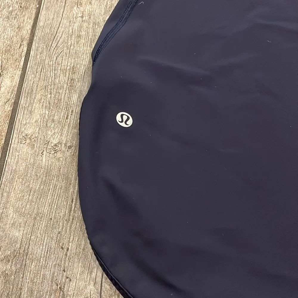 Lululemon Women's navy Racerback Tank Top - Image 5