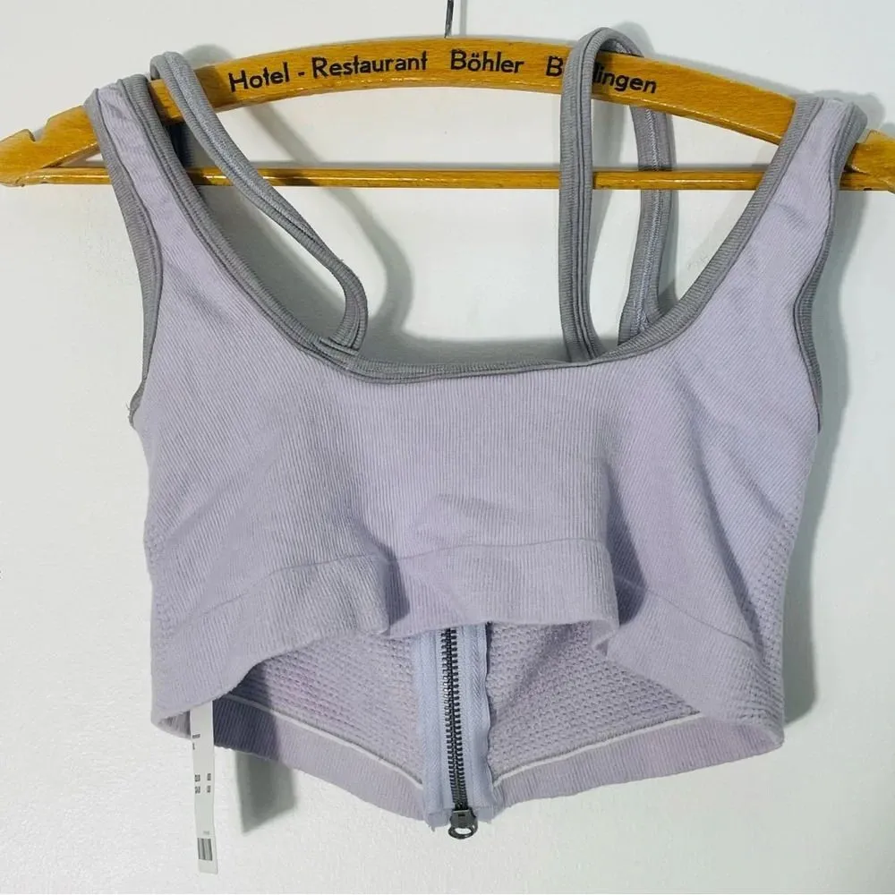 Urban Outfitters Out From Under Haley Seamless Plunge Purple Bra Top Size XL NWT - Image 7