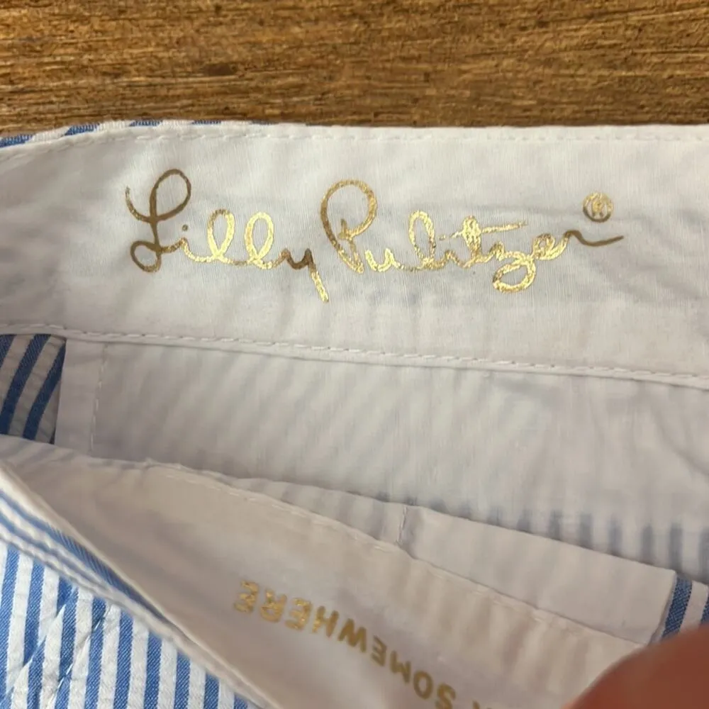 Lilly Pulitzer 5" Buttercup Scallop Hem Short - Image 2