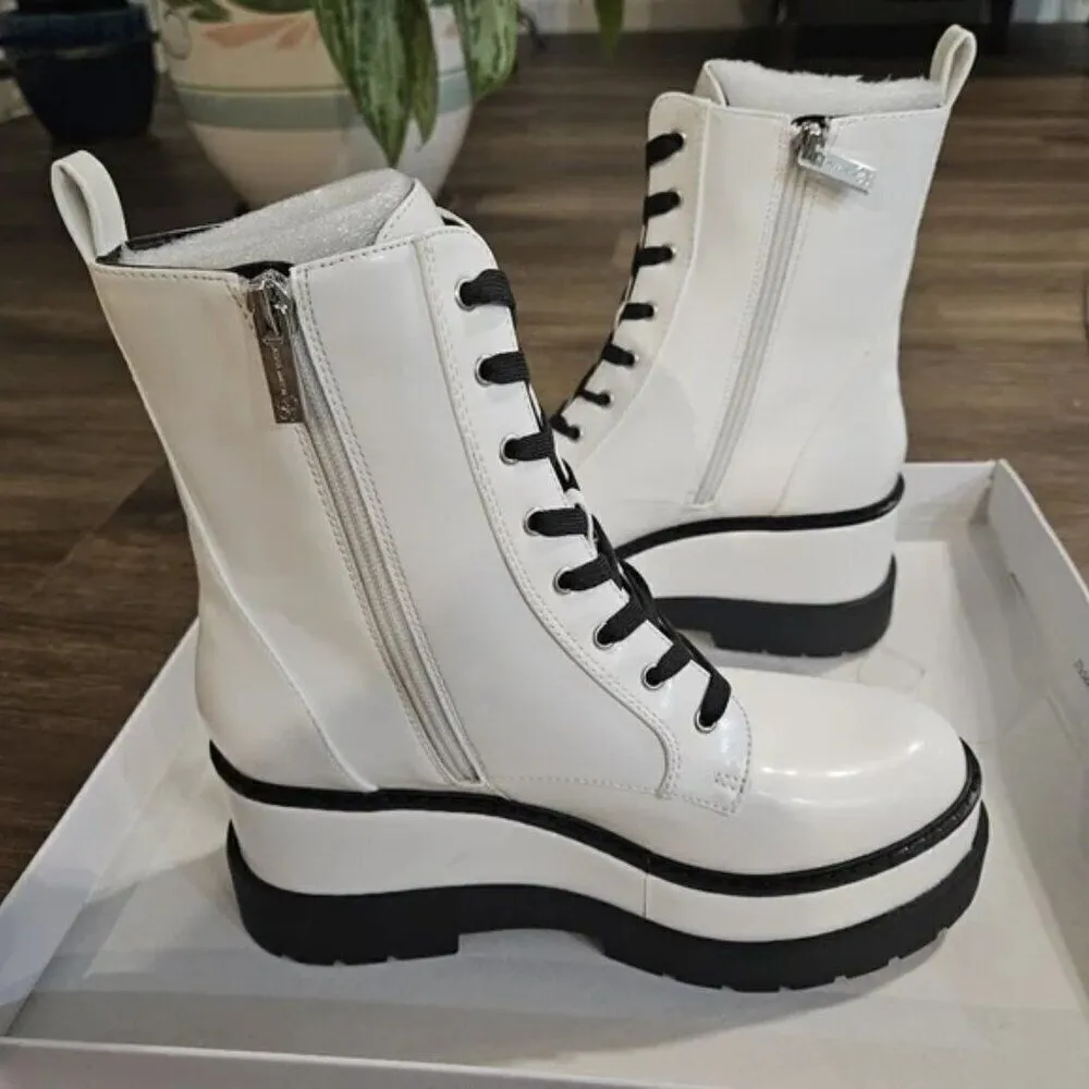 Jessica Simpson Imelda Platform Combat Boot - new in box - 7 ($180) - Image 9