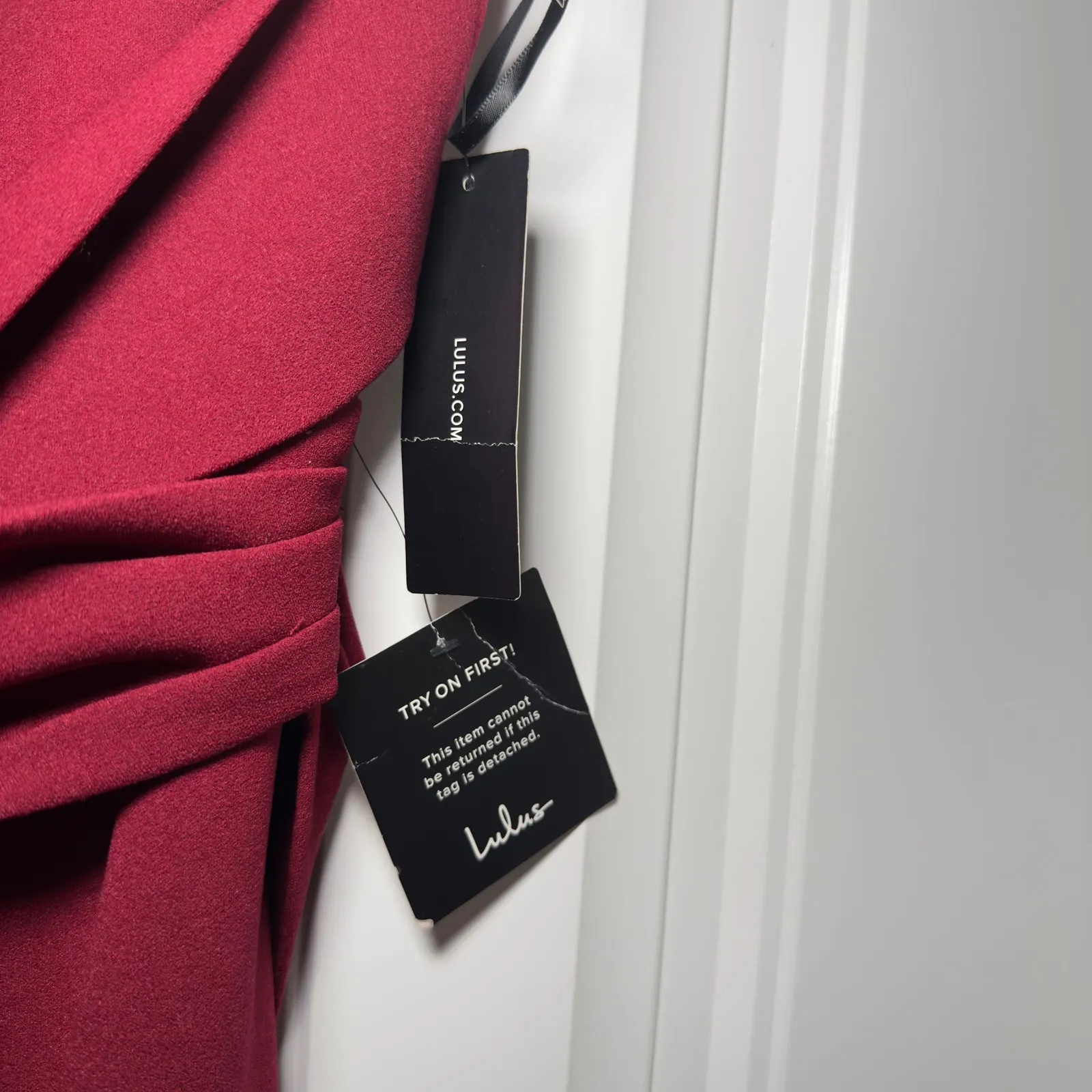 Lulus XL Own Night Berry Pink Strapless Maxi Party Evening Out Dress - Image 10