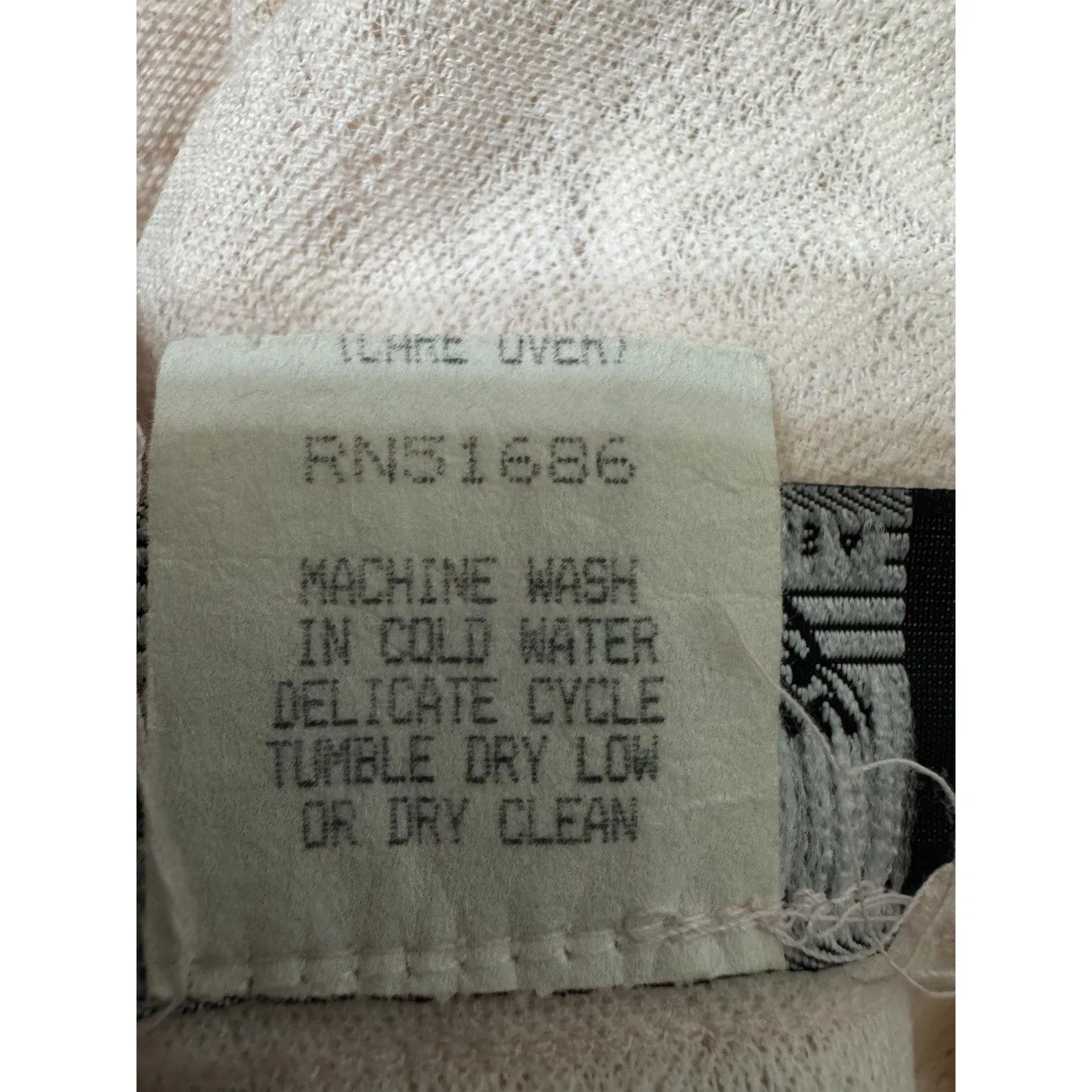 VTG 80 All That Jazz Women's Sz 11 Baby Pink Floral Cute Cutout Pencil Dress USA - Image 7