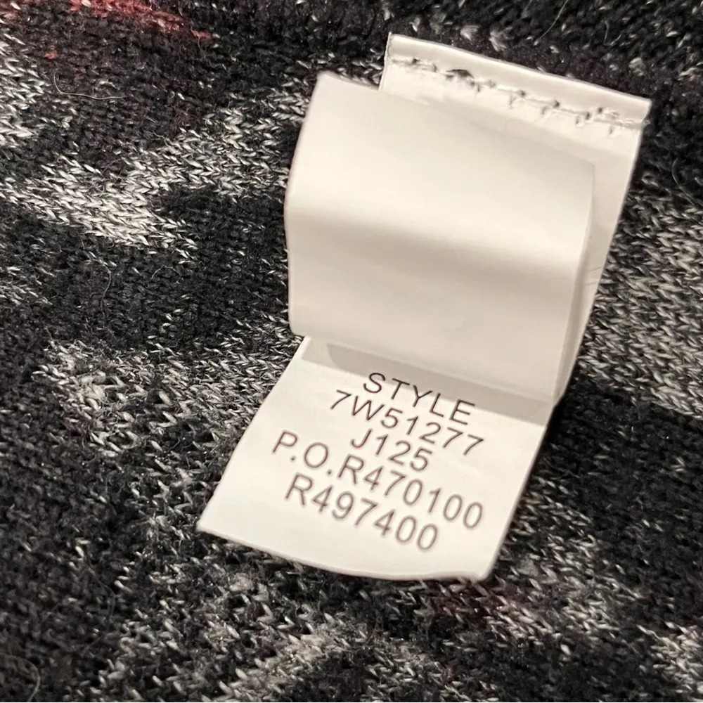 Lucky Brand Aztec Serape Fringe Open Front Cardigan Sweater size Medium - Image 9