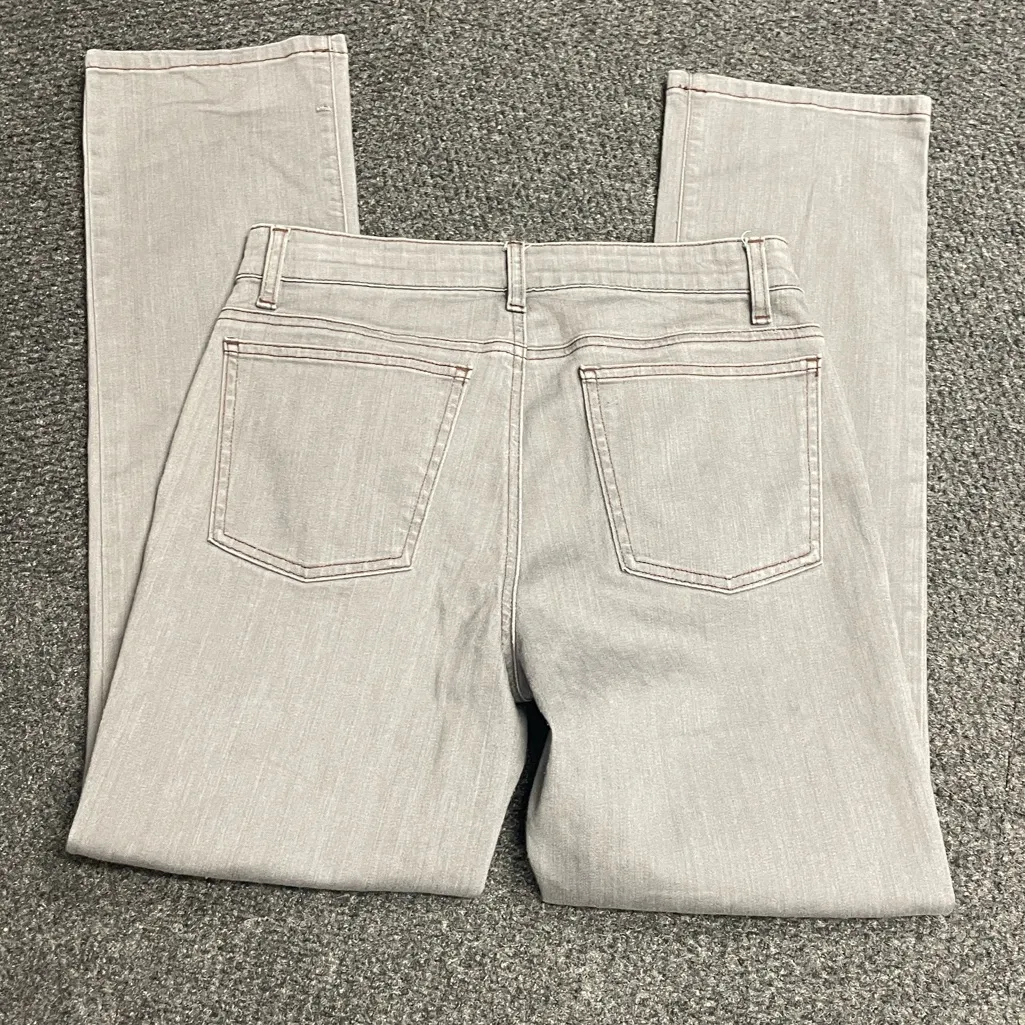 Eileen Fisher Gray greens womens size 6P Petite Short Organic Cotton - Image 6