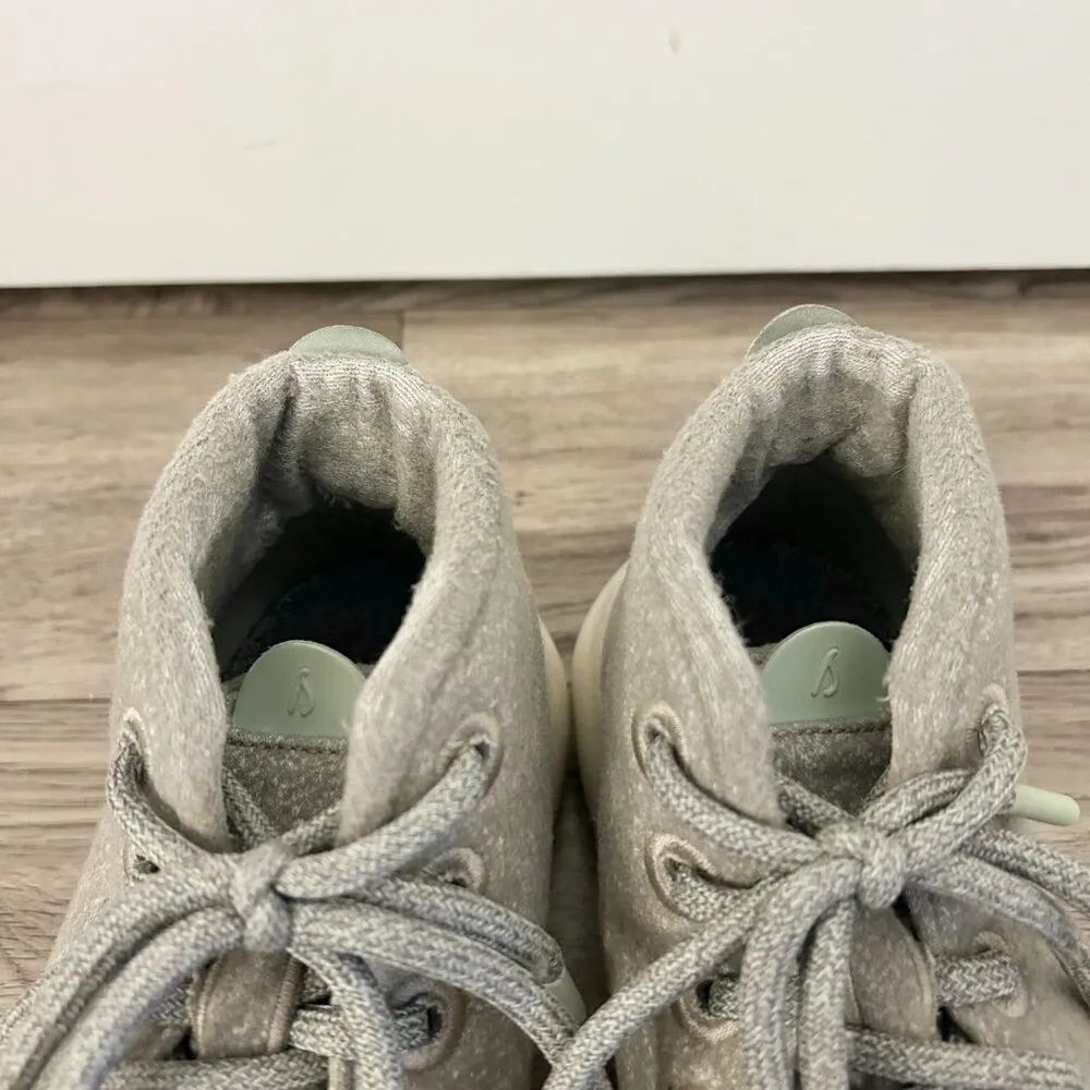Allbirds Women's Wool Runner-up Mizzles Sneakers in Fog Size 7 - Image 9