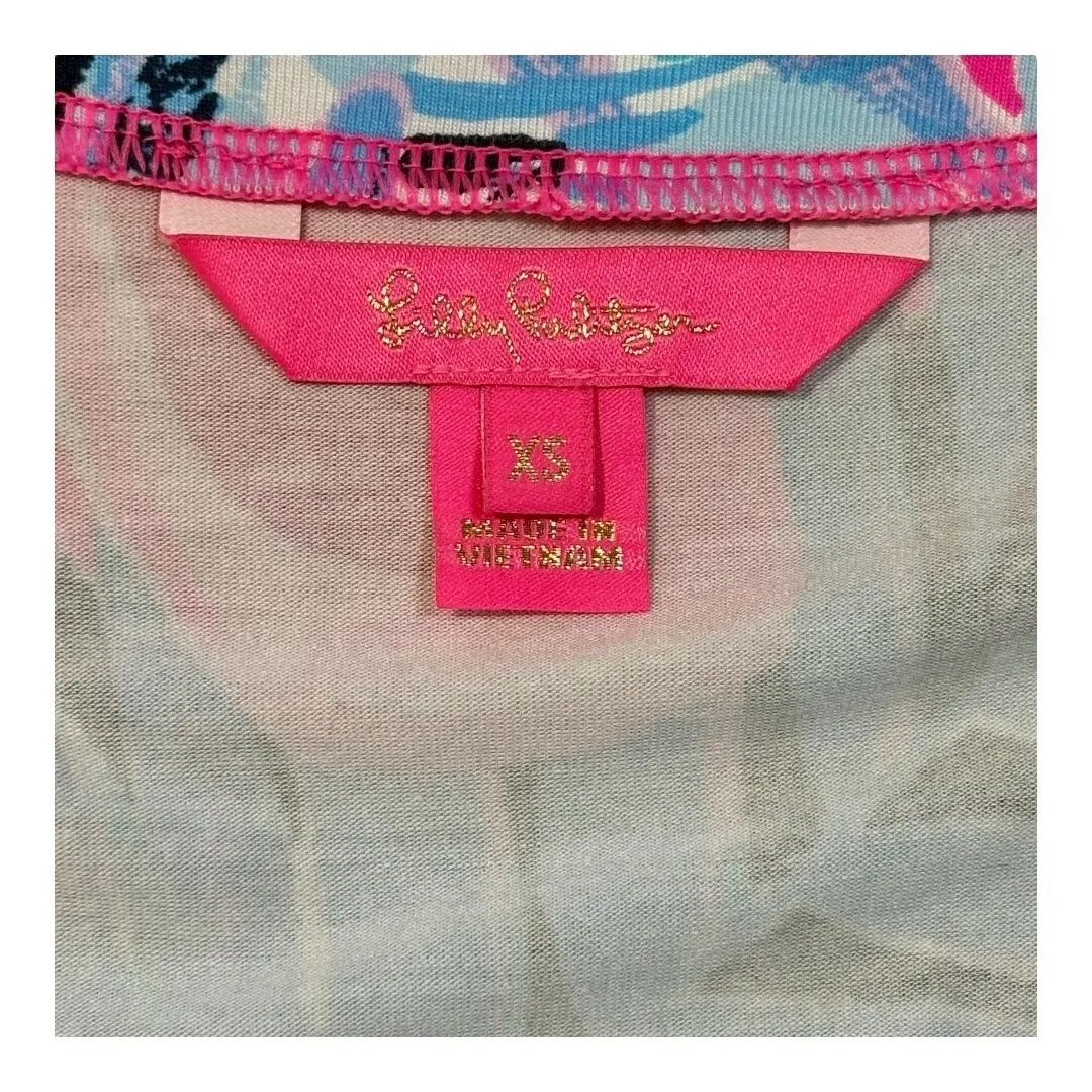 Lilly Pulitzer Jessalynne Wrap Dress Romper Cockatoo Pretty in Pink Size XS‎ - Image 10