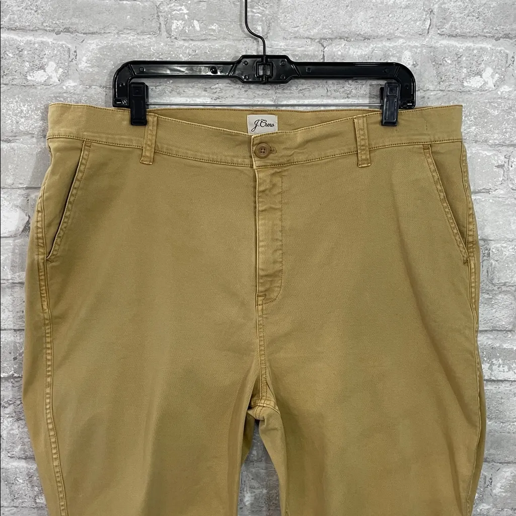 J. Crew Vintage Straight Chino Pants in Honey Brown - Image 3