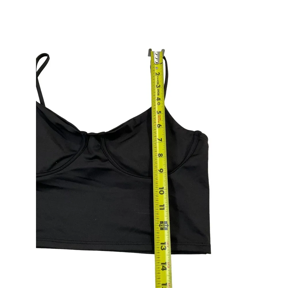 21 Saints Black Crop Top Womens Regular NWT (36 - Image 7