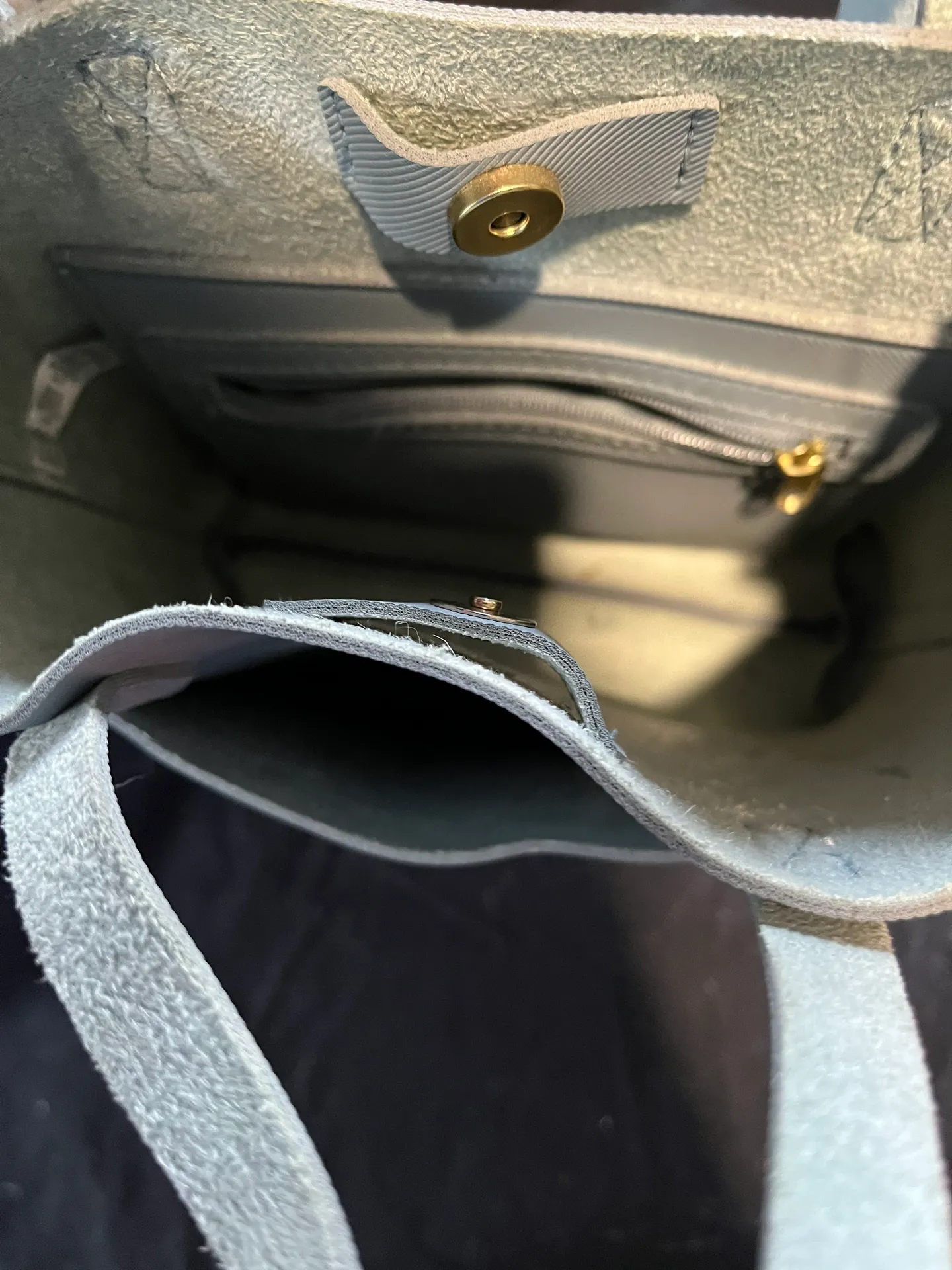 Small Crossbody Bag Gray - Image 2