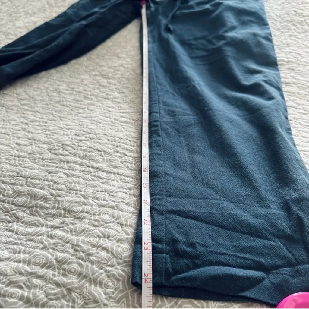 NEW! Laude the Label Navy Blue 100% Cotton Harem Ankle Pants Size XS - Image 12