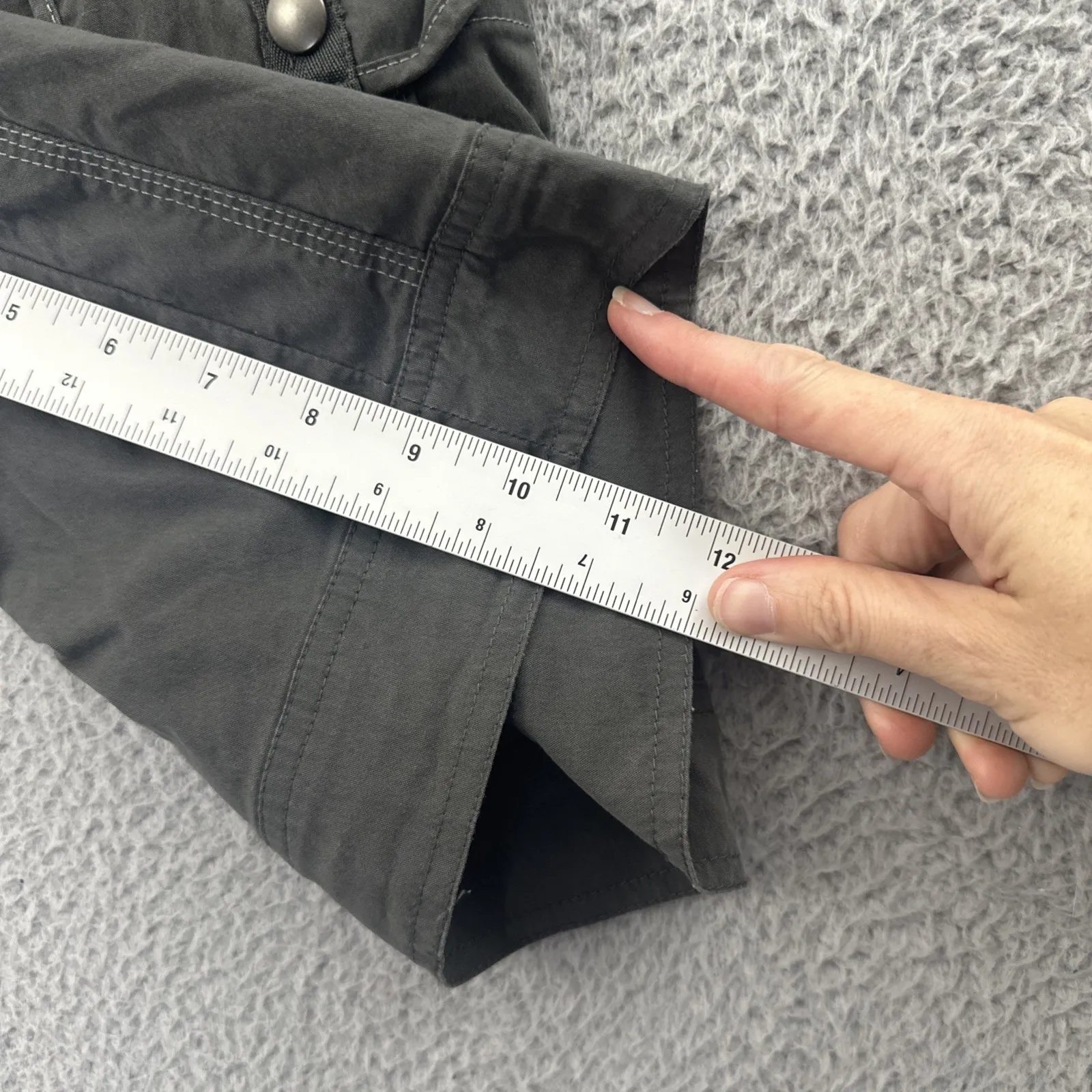 Kuhl Splash Cargo Bermuda Shorts 10.5" Gray Hiking Travel Outdoor Women's 8 - Image 8