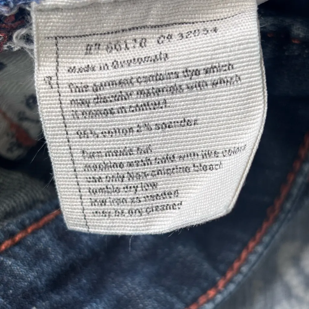 Pilcro and the Letterpress Dark Blue  Jeans - Image 7