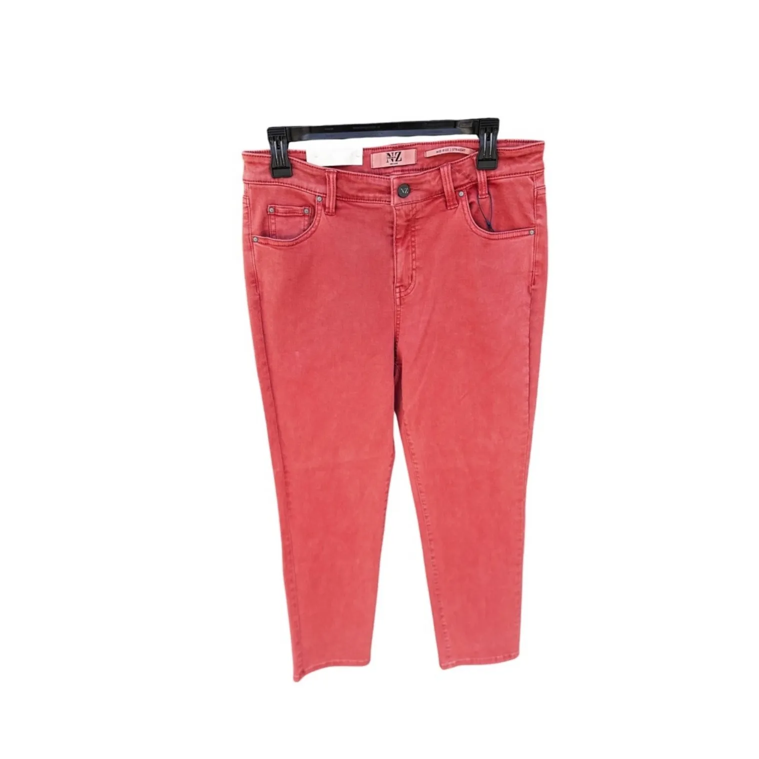 NIC+ZOE Women's Tandoori Mid Rise Straight Leg Jeans‎ Size 32 - Image 3