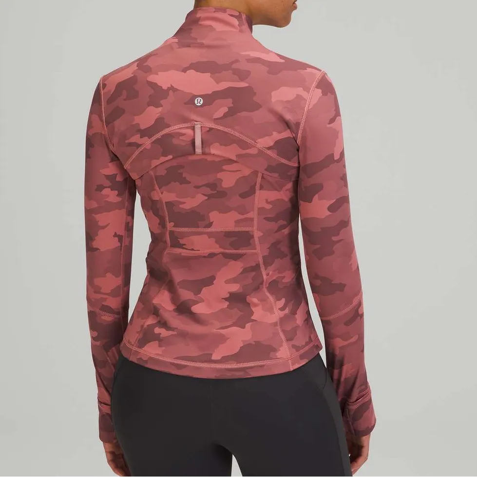Lululemon Define Jacket Heritage 365 Camo Brier Rose Multi Pink Size 0 - Image 3