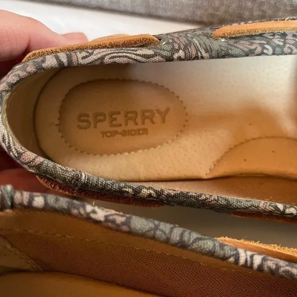 Sperry Top Sider Women’s Barrelfish Animal Print Boat Shoes‎ Size 8 Deck Yacht - Image 6