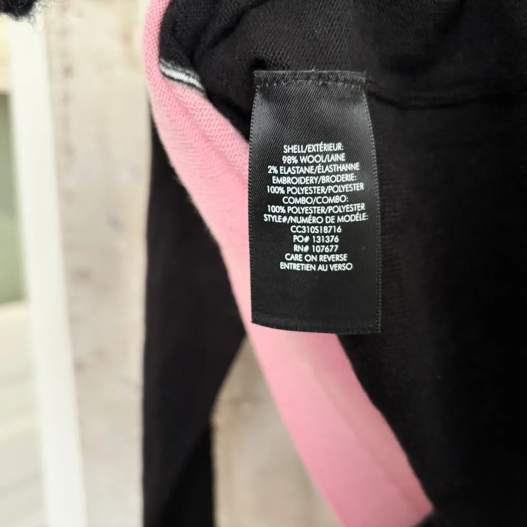 Alice and Olivia Gleeson Wool Lady Sweater in Pink - Image 6