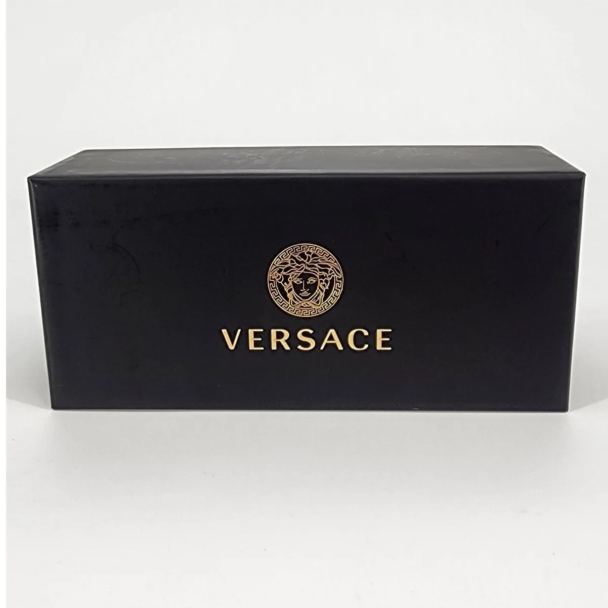 Versace Bright Pink Cutout Logo Square Sunglasses Unisex New in Box - Image 14