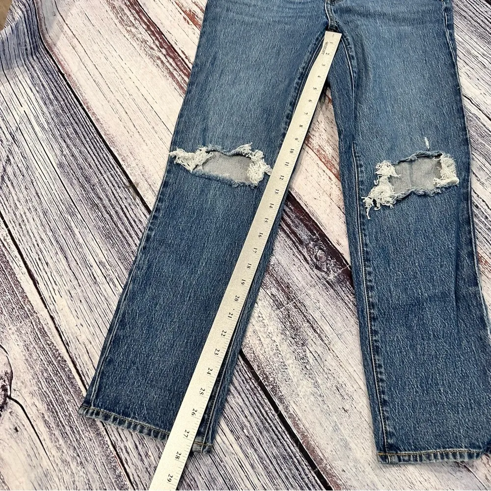 NWT Pacsun Curve Straight Distressed Jeans​ - Image 13
