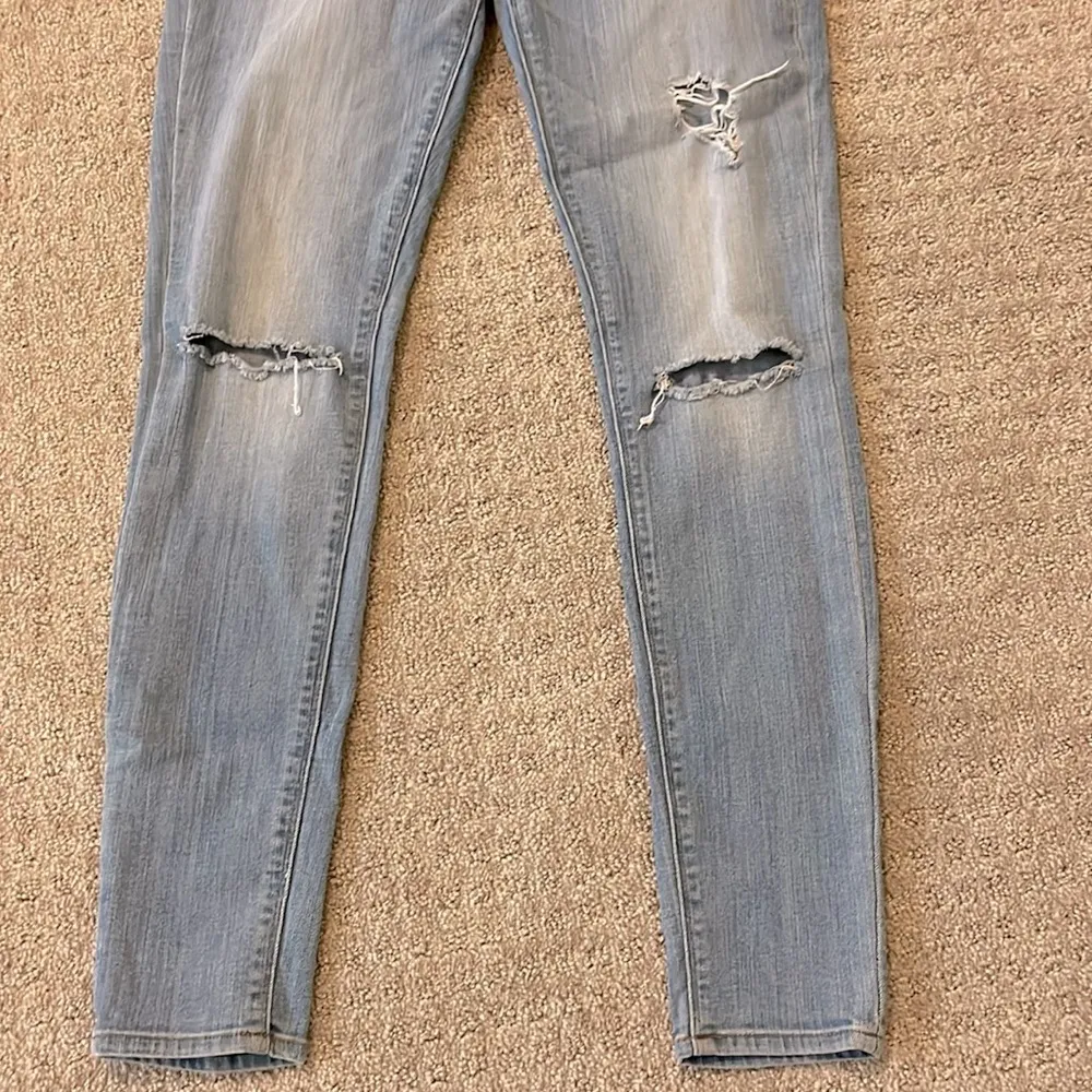 Hudson Light Denim Wash Nico Midrise Ankle Super Skinny Jeans 26 - Image 5