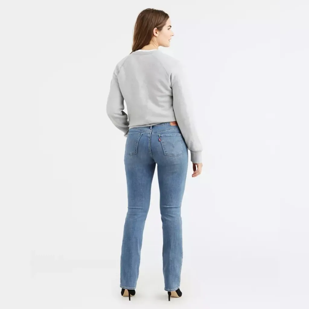 LEVI’S 505™ Straight Jeans Medium Wash (Ambiance) Women’s Size 14 Long (W32 L34) - Image 2