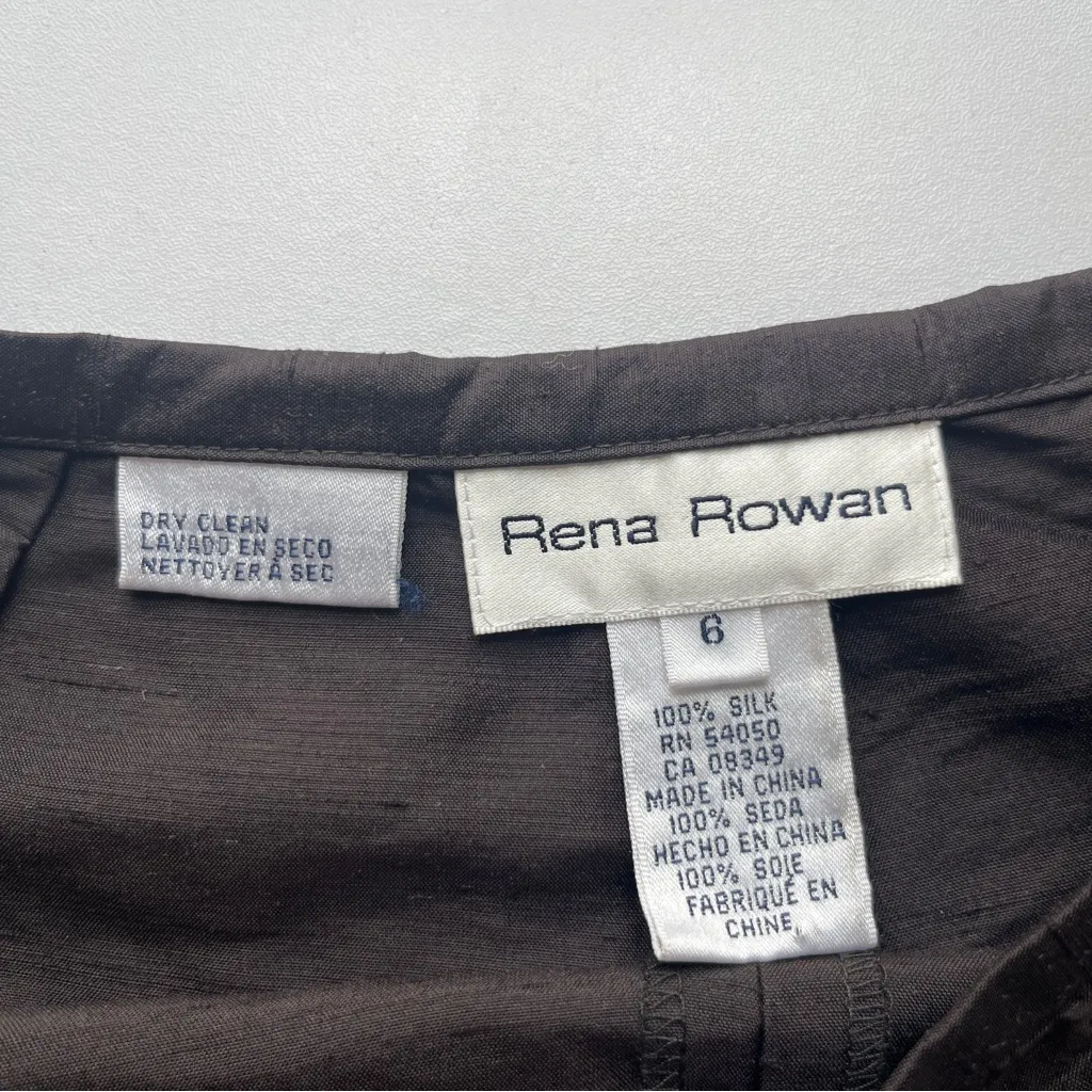 Rena Rowan Black Cropped Pants - Image 5