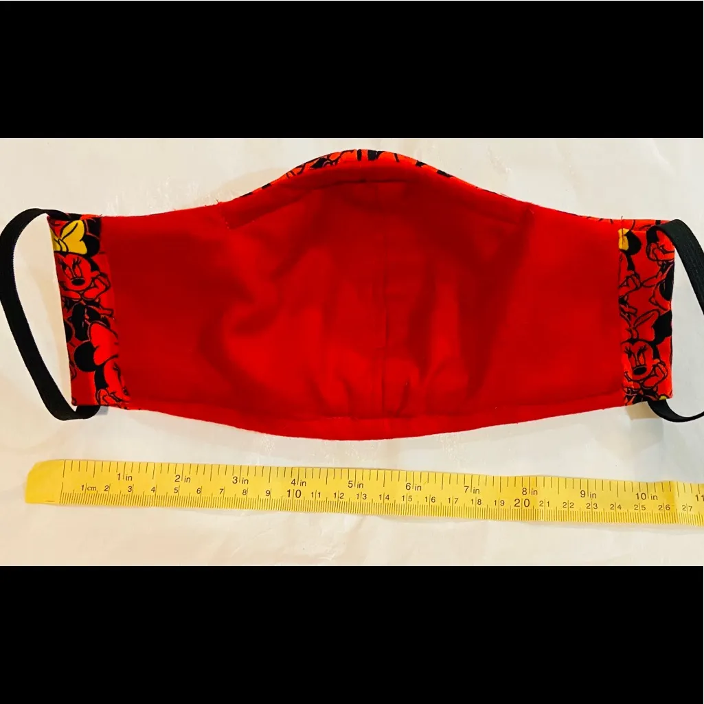 😷 Handmade Minnie Mouse Face Mask - Image 3