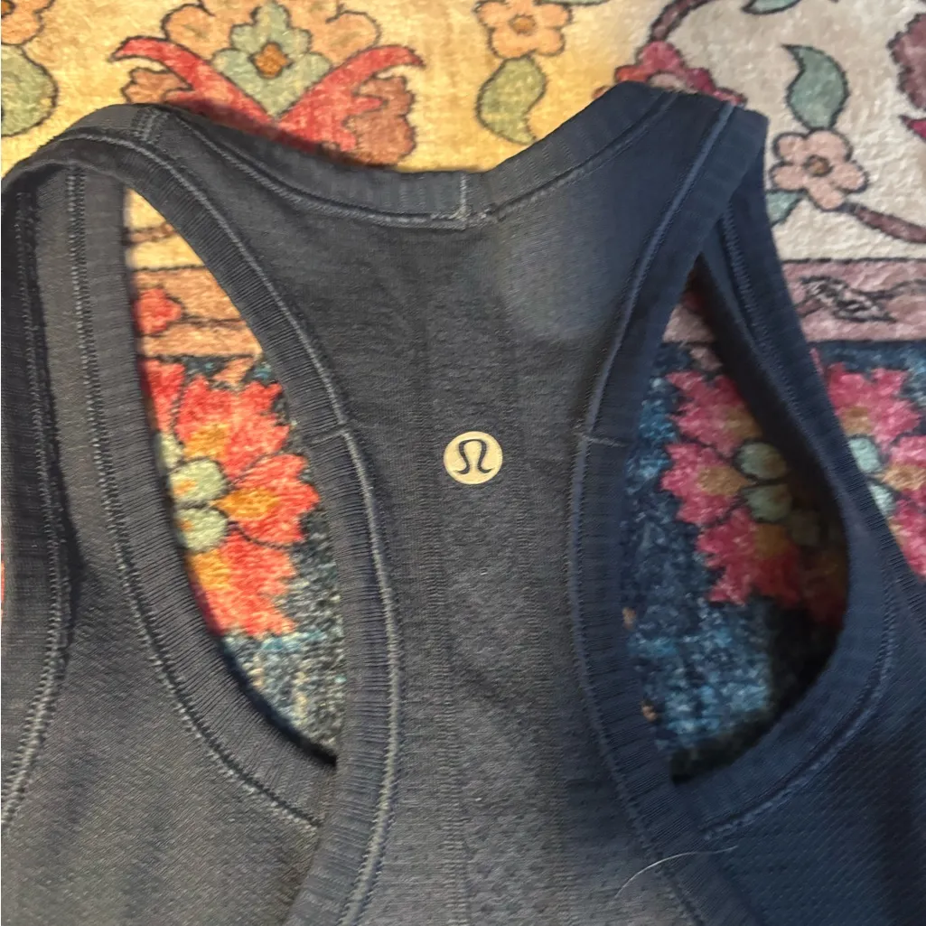 Lululemon Navy Swiftly Tank - Image 4