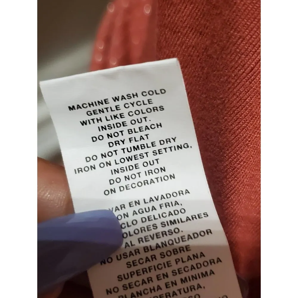 Jeans By Buffalo Pink Rayon Scoop Neck Sleeveless Dressy TankTop Blouse Size L/G - Image 9