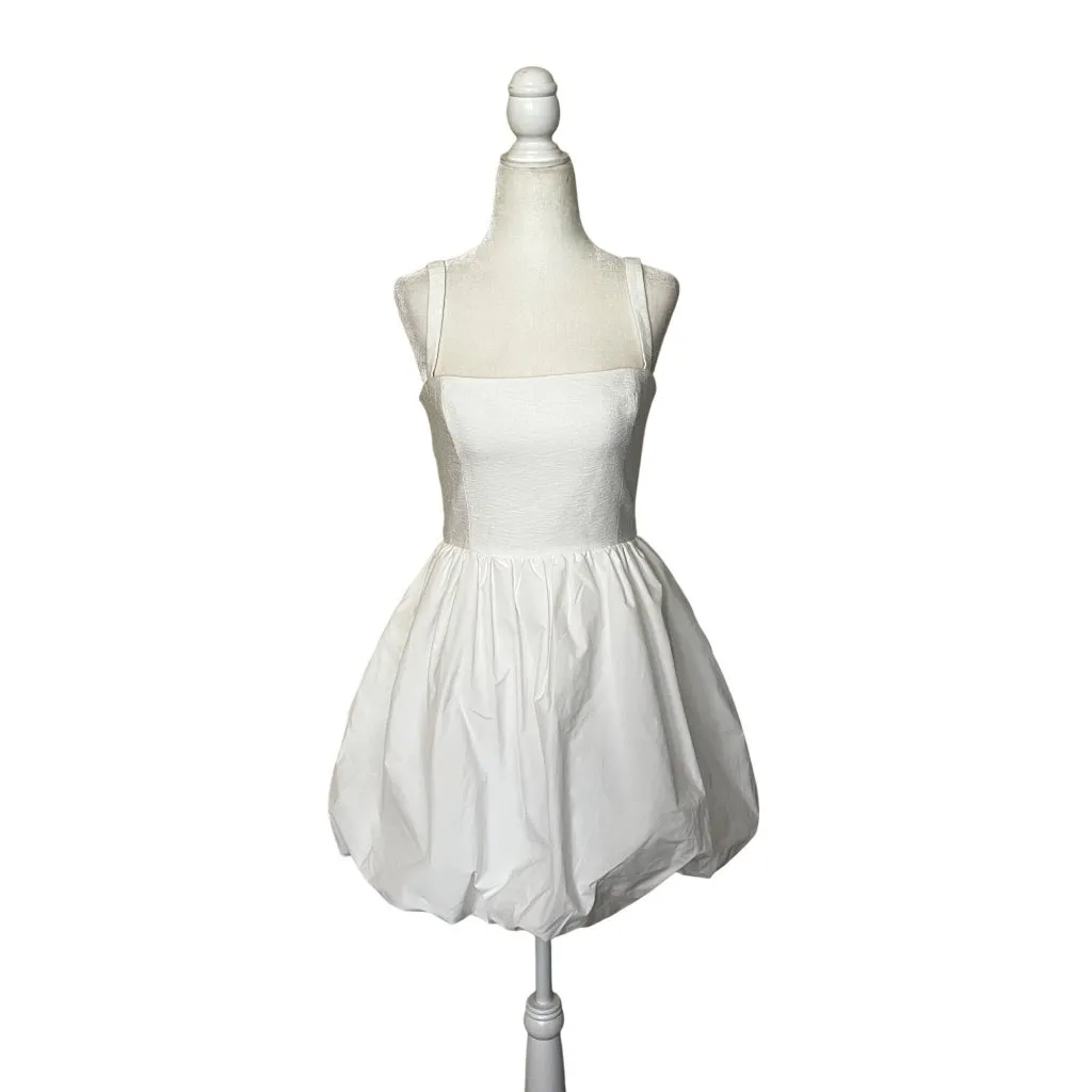 Amanda Uprichard Christine Dress in White Small New Womens Mini Halter - Image 4